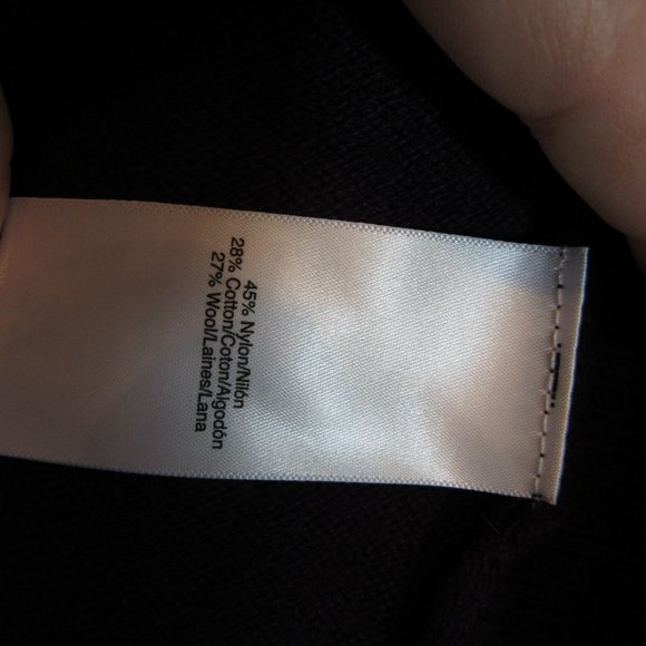 Donna Karan Purple Ribbed Sleeveless Open Front Wool Blend Cardigan Swea… - Picture 6 of 15